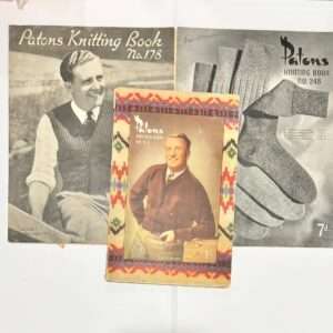 Booklet Bundle: (1940s-1950s) Vintage Mens Knitting (3)