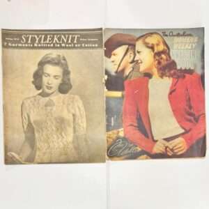 Booklet Bundle: (1940s-1950s) Vintage Adults Knitting (2)
