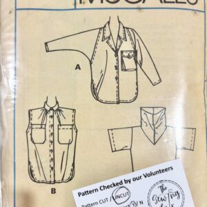 Pattern: McCalls #9015 Womens Cardigan, Vest & Tunic (Size 10-12)