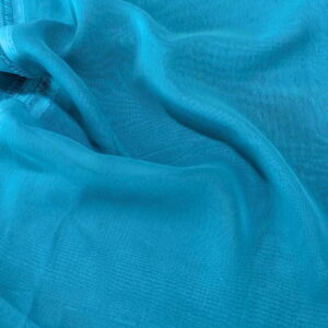 Turquoise Poly Chiffon (115cm x 160cm)