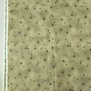 A's, Bees and Dandelion Seeds by Jacqueline Paton Quilting Cotton (112cm x 92cm)