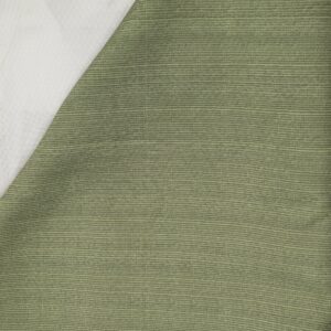 Green Striped Backed Curtaining (128cm x 150cm)