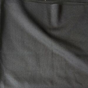 Black Fine Pique Knit (165cm x 60cm)