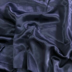Deep Indigo Drapey Satin (116cm x 160cm)