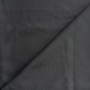 Black Twill Lightweight Suiting (150cm x 130cm)