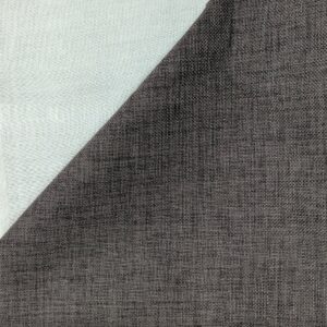 Coffee Natural-Look Backed Curtaining (140cm x 60cm)