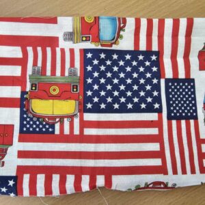 Fire Trucks Quilting Cotton (Fat Quarter)