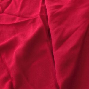 Crimson Flowy Crepe (110cm x 200cm)