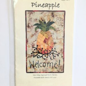 Quilt Pattern: 'Pineapple' by Laundry Basket Quilts (13" x 22" / 33cm x 55cm)