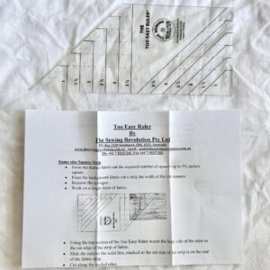 Quilting Template - Too Easy Ruler by The Sewing Revolution
