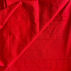 Red Poly Twill Suiting (150cm x 100cm)