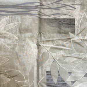 Abstract Green Blockout Curtaining (122cm x 278cm)