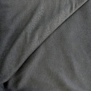 Black Tubed Ribbed Knit (120cm x 100cm)
