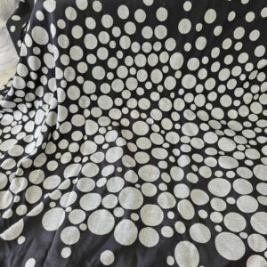 Black & Gray Thick Knit (158cm x 190cm)