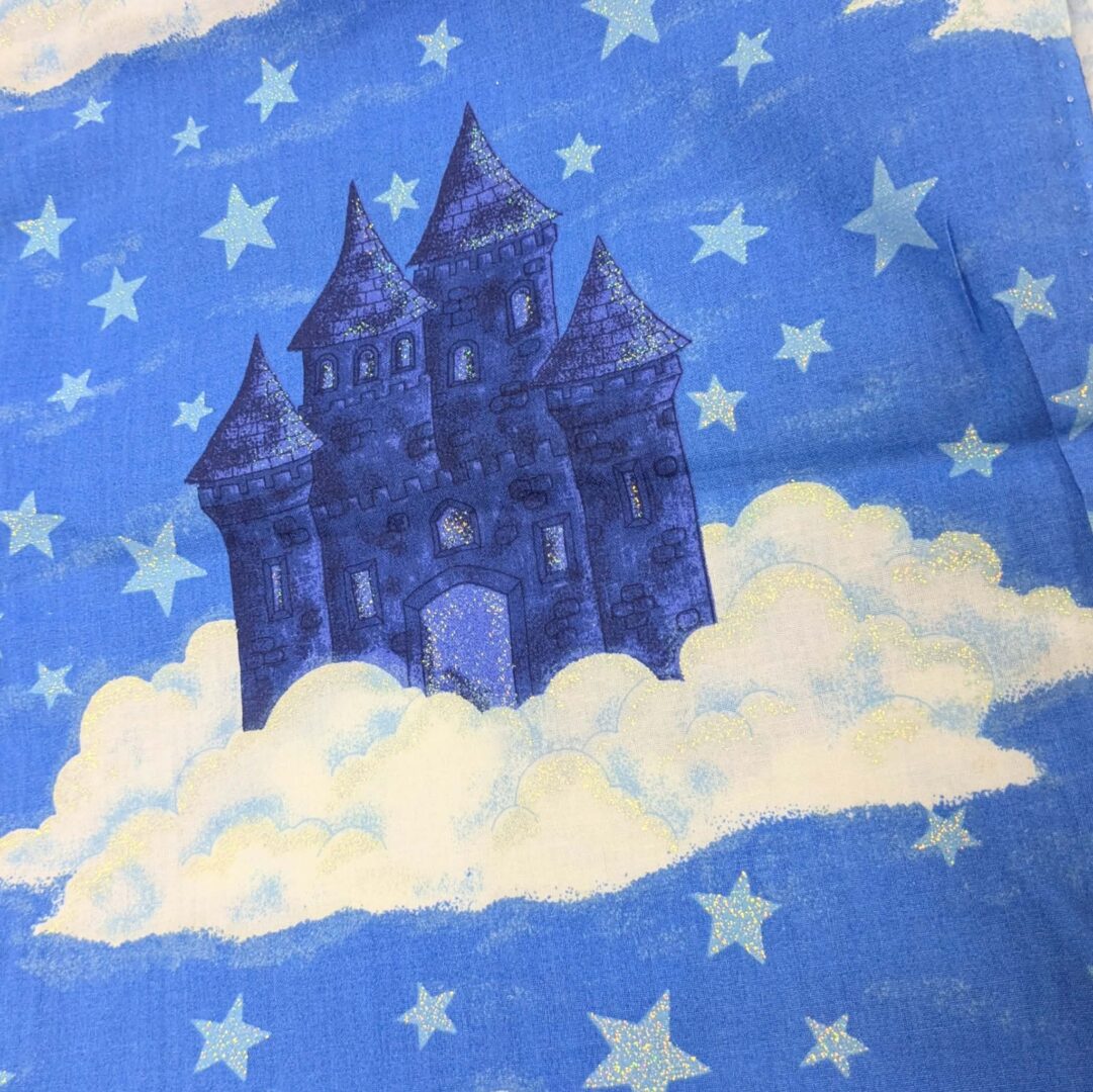 Cloud Castle Quilting Cotton (110cm x 100cm)