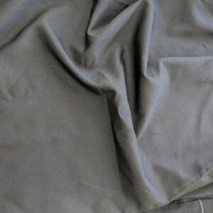 Black Flowy Lightweight Dress Fabric (150cm x 115cm)