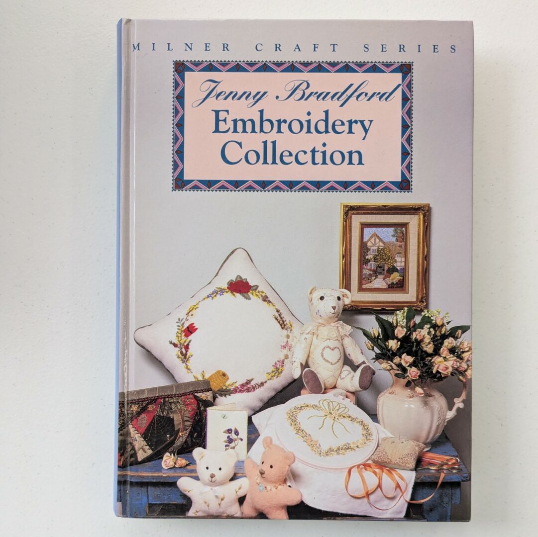 Book: (1995) Embroidery Collection by Jenny Bradford (Hardcover 242pp)