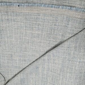 Icy Blue Contrasting Open Weave Home Decorator Fabric (110cm x 120cm + extra)