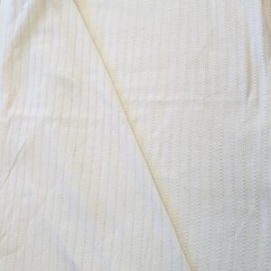 White Striped Eyelet Knit (160cm x 130cm)