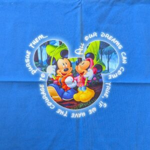 'Disney Dreams' Cotton Spandex T-shirt Panel (53cm x 77cm)