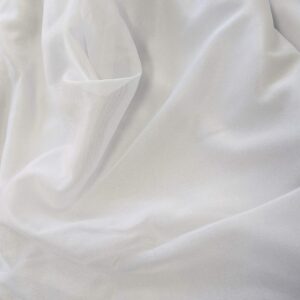 Sparkly White Sheer Dress Knit (150cm x 200cm)