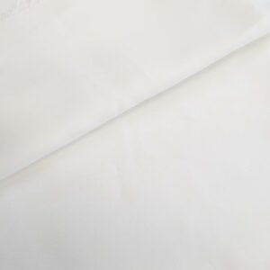 White Plain Weave Home Decorator Fabric (150cm x 90cm)