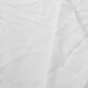 Cool White Lightweight Dress Fabric (115cm x 160cm)