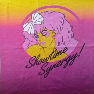 'Showtime Synergy' Cotton Spandex T-shirt Panel (44cm x 55cm)