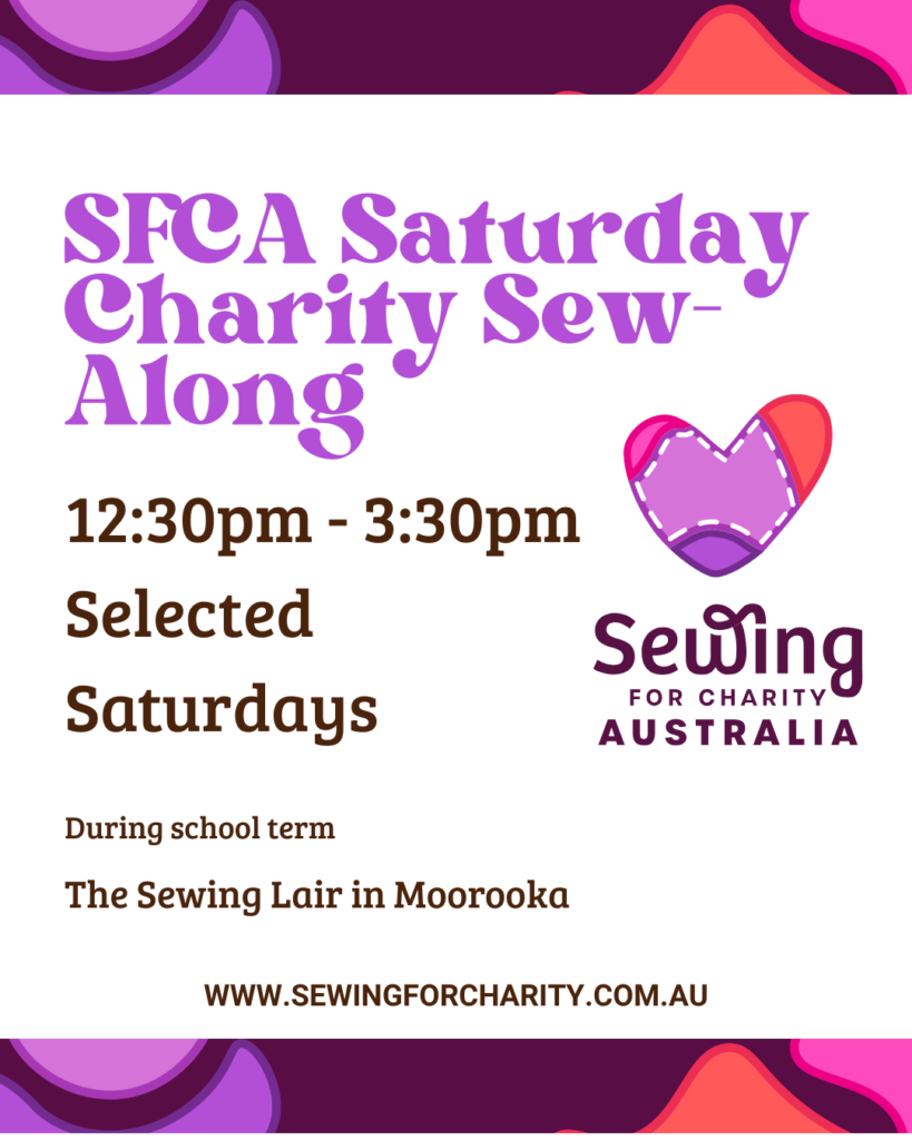 SFCA Charity Sew Along: Moorooka