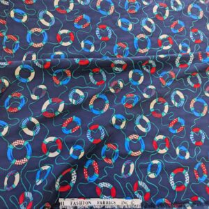 Nautical Print by Hi-Fashion Fabrics (110cm x 135cm)
