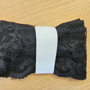 Black Lace Trim (60mm x 1.9m)