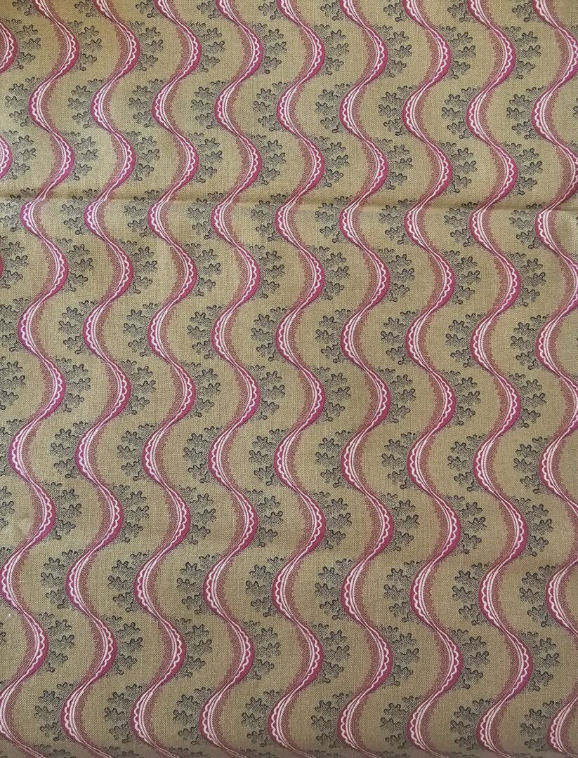 "Ocean Waves" by Marcus Fabrics in Conjunction with OSV Museum Quilting Cotton (112cm x 41cm)