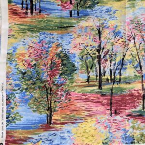 'Floral Fantasia' by Fabri-Quilt Quilting Cotton (115cm x 100cm)