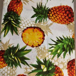 Pineapple Cotton/Linen Blend (130cm x 265cm)