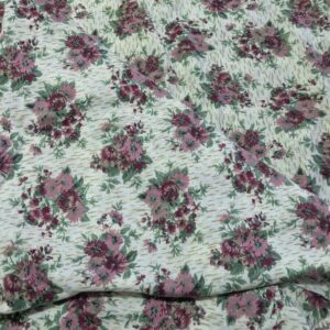 Muted Floral Print Jersey (150cm x 150cm)