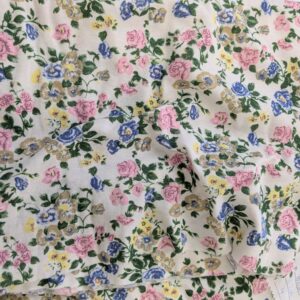 Traditional Rose Print Jersey (162cm x 112cm)
