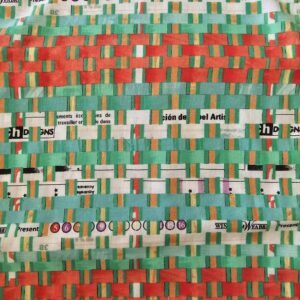 "Basket" part of the Story Collection by Carrie Bloomston for Windham Fabrics Quilting Cotton (110cm x 82cm)