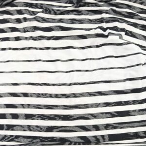 Striped Sparkly Lightweight Jersey (140cm x 140cm)