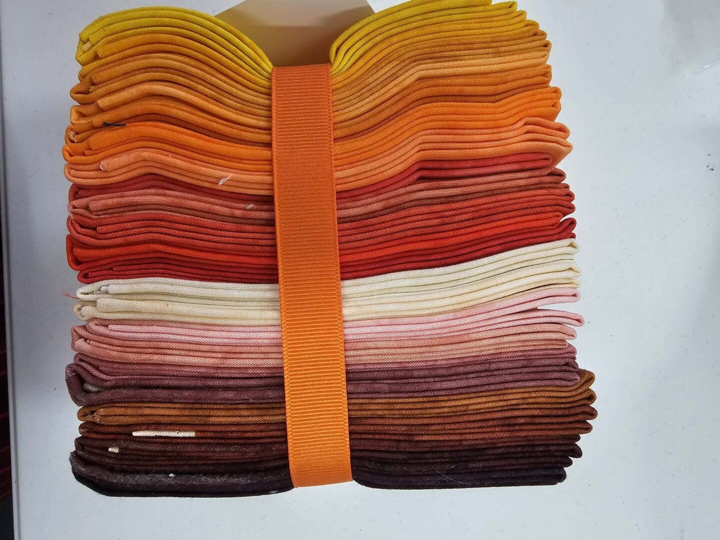 Michael Miller "Krystal" Fat Quarter Quilting Cotton Bundle - Oranges (22 pieces) RRP $150+
