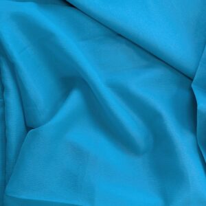 Aqua Crinkle Georgette (110cm x 300cm)