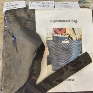 Kit: "Supermarket Bag" - Complete Kit to make one bag