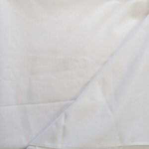 White Semi-Sheer Plain Weave Dress Fabric (110cm x 167cm + extra)