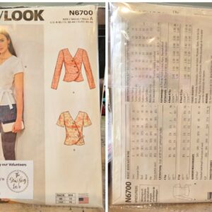 Pattern: New Look #N6700 Ladies Tops (Size 4-16)
