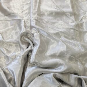 Silver Shimmery Satin (148cm x 190cm)