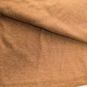 Orange & White Heathered Open Weave Dress Knit (139cm x 114cm)