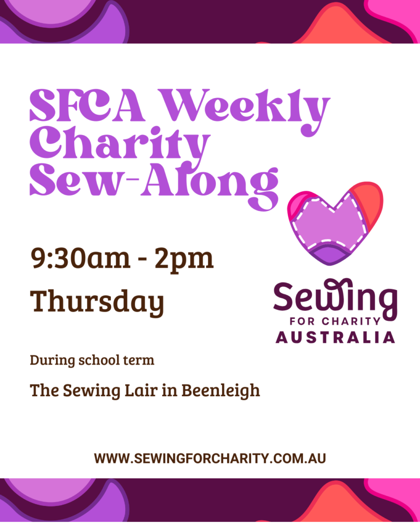 Charity: SFCA Weekly Sew Along