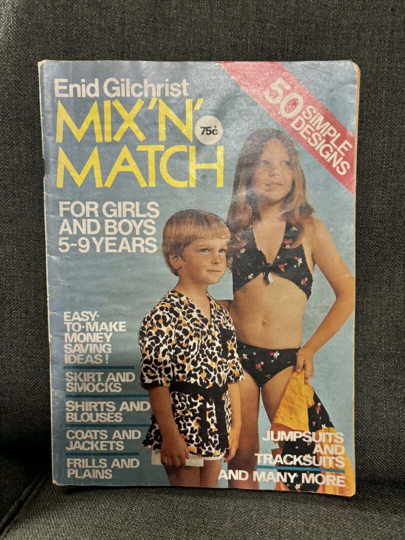 Vintage Booklet: (1960's) Mix 'n' Match for Girls and Boys 5-9 Years by Enid Gilchrist (54pp)