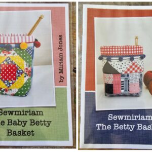Pattern Bundle: The Baby Betty Basket & The Betty Basket by Sewmiriam/ Miriam Jones