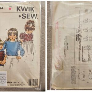 Pattern: Kwik Sew #1244 Toddlers Shirt (Size T1-T4)