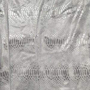 Silver Scale Foil Spandex (150cm x 190cm + extra)